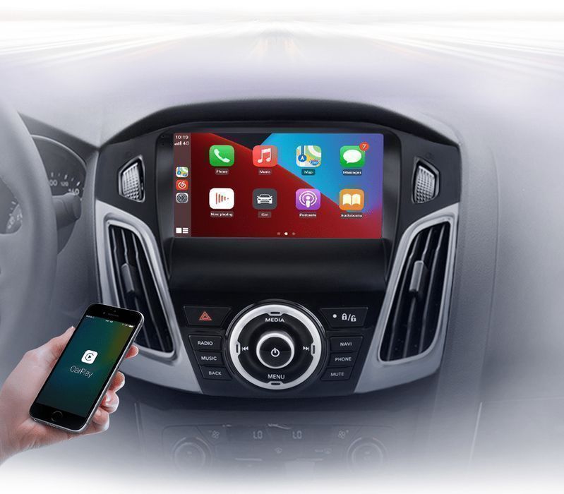 Ford Focus 3 MK3 2011-2019 – Radio Android 15 9" CarPlay Android Auto 2GB/32GB GPS Nawigacja Stacja Multimedialna WiFi Bluetooth PL