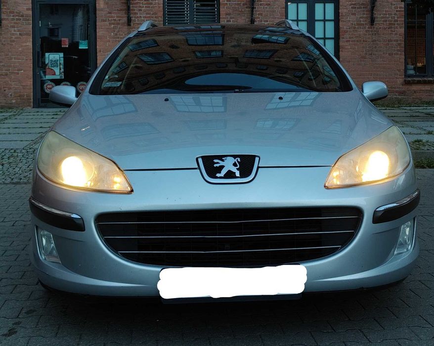 Peugeot 407SW, 2.2 HDI, 170KM, 2007r., Biturbo, skrzynia 6 biegowa, panoramiczny dach.