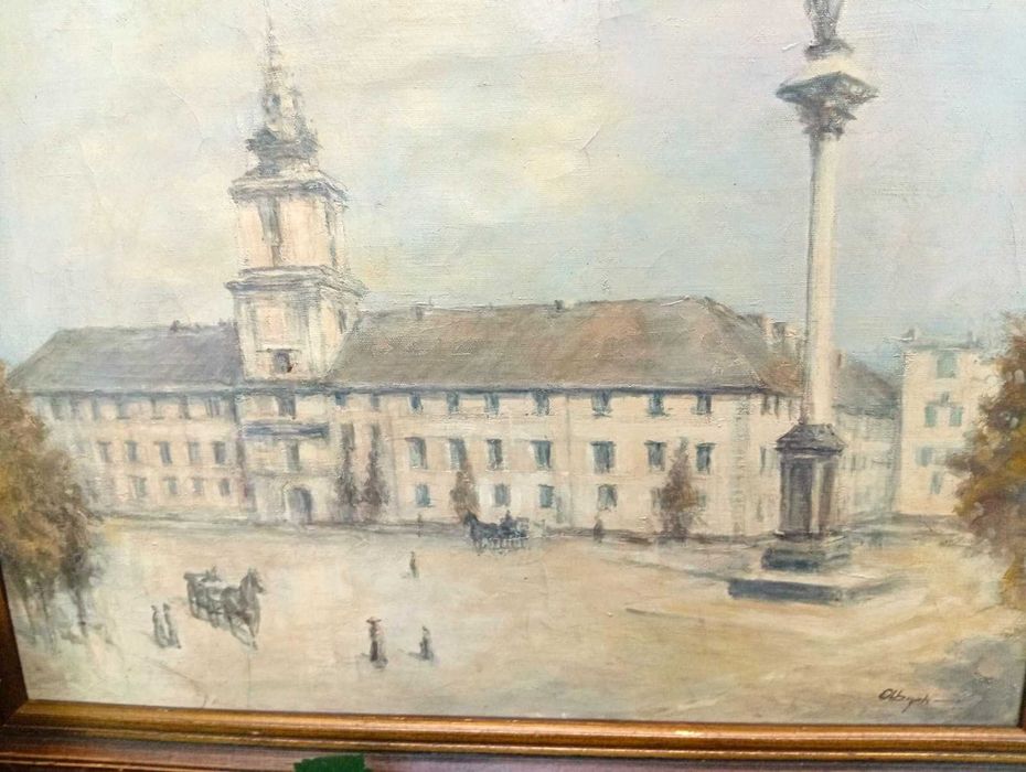 Obraz olejny Zamek Królewski Piotr Olbrychowski płótno