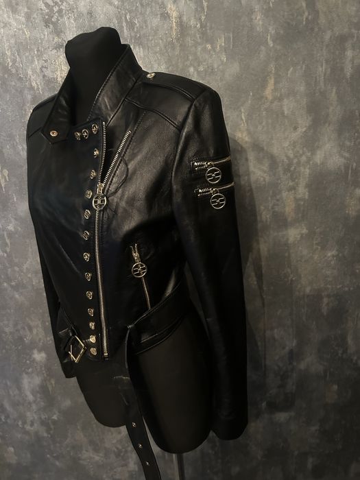 Kurtka skóra Elisabetta Franchi r.M