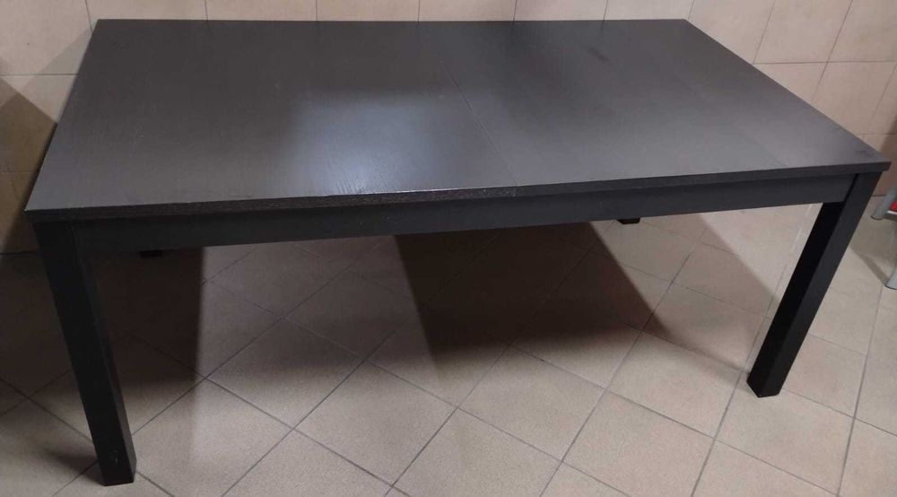 Stół rozkładany duży 175/260x95  kolor wenge do salonu