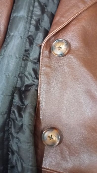 Sobretudo em pele genuína L'altra Moda