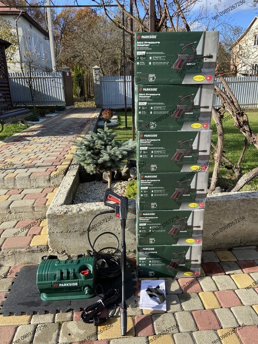 Міні мийка високого тиску, мийка, Parkside PHDM 110 A1 Mini Німеччина