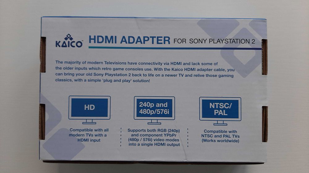 Adaptador HDMI para Playstation 2 (PS2) - Kaico