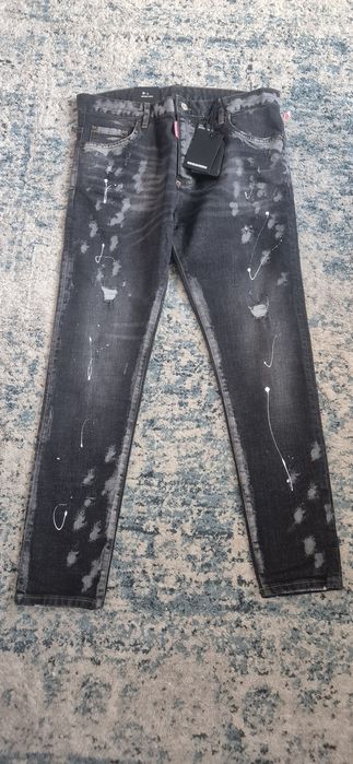 Meskie spodnie jeansowe firmy dsquared2