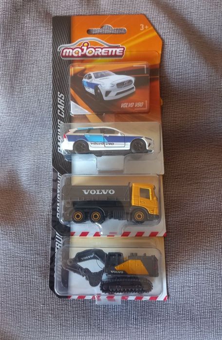 Conjunto 3 volvo majorette