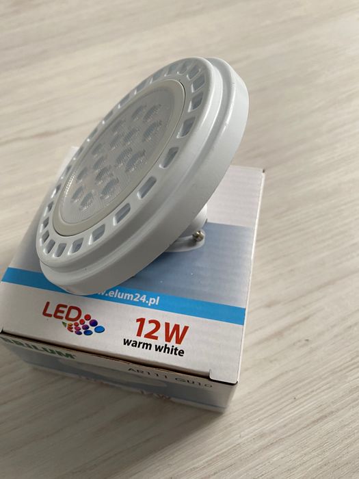 Żarówka LED brilum ar111 gu10 12w 3000k 5 sztuk