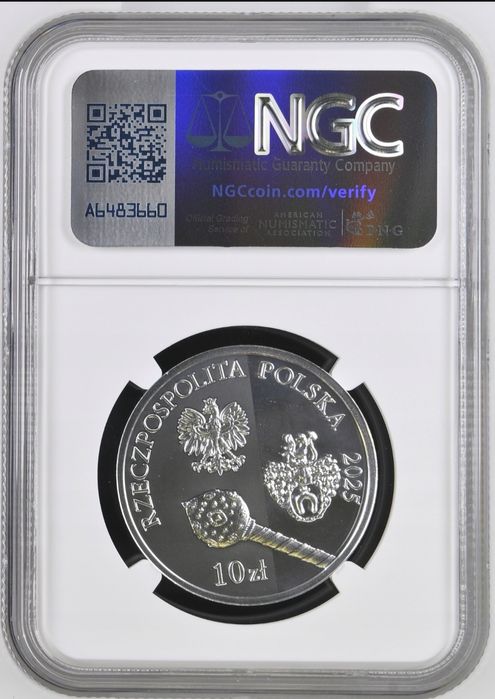 10 złotych Hetmani Stanisław Koniecpolski  2025  NGC  PF69