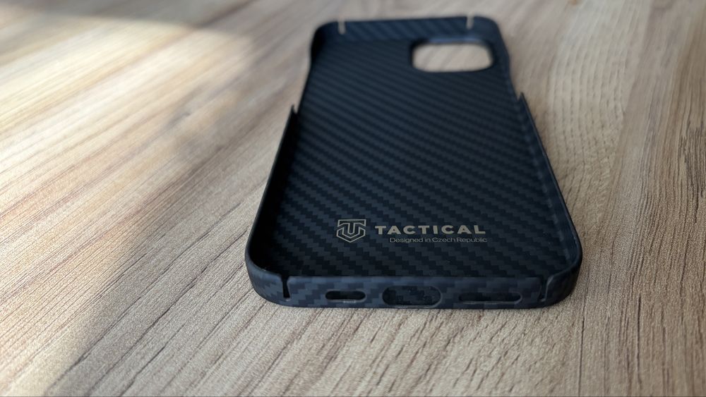 Tactical MagForce Aramidowe etui ochronne dla Apple iPhone 13 czarne