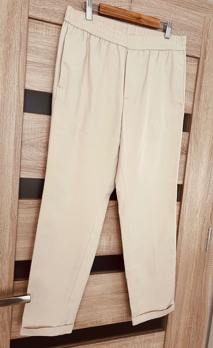Spodnie beżowe Slim fit Roz.S H&M