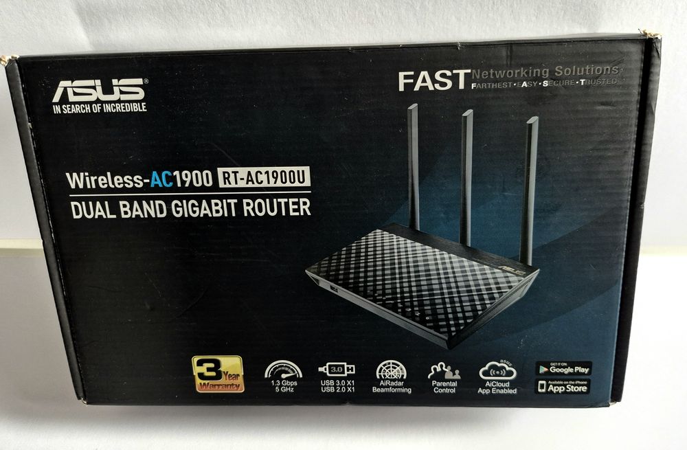 Ruter Asus dual fast RT- AC1900U