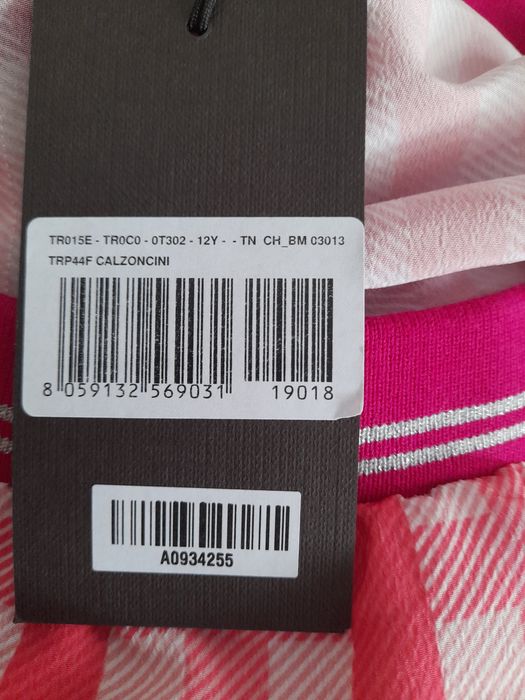 Calções Trussardi para menina 11/12 anos