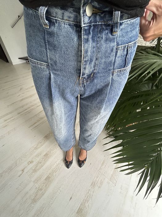 Piękne jeansy 3/4 Dazy r S 36 cudo mega oryginalny krój