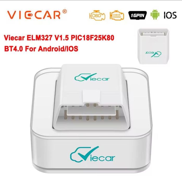 Сканер помилок VCAR ELM327! Версія 1.5!