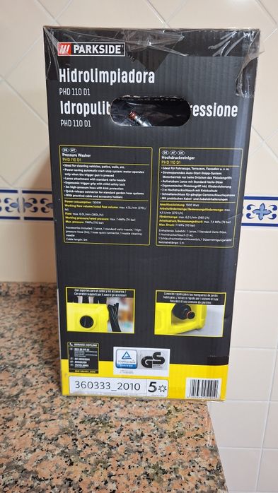 Vendo máquina de pressão Parkside