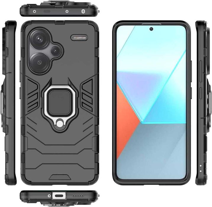 Etui Pancerne do Xiaomi Redmi Note 13 Pro Plus 5G + Szkło Hartowane