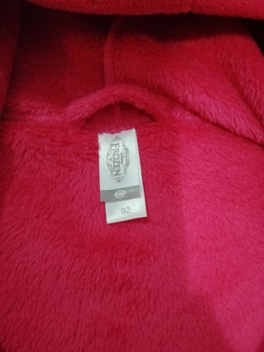 Piękny szlafrok z frozen