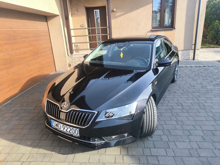 Skoda Superb samochód krajowy, wersja L&K, bezwypadkowy, regularnie serwisowany