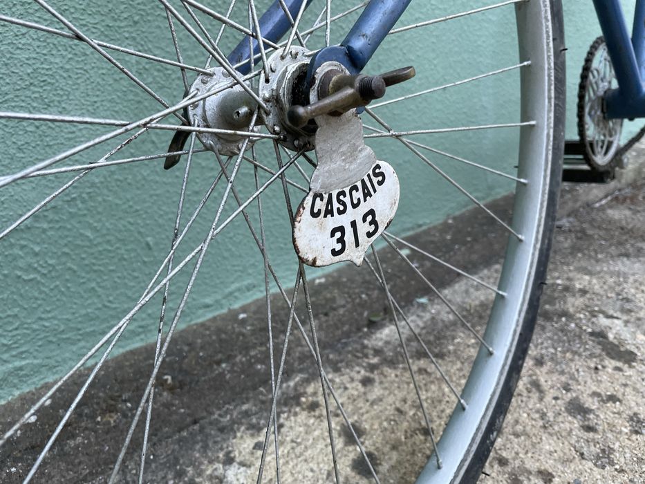 Bicicleta ciclismo de 1925 com historia no ciclismo nacional