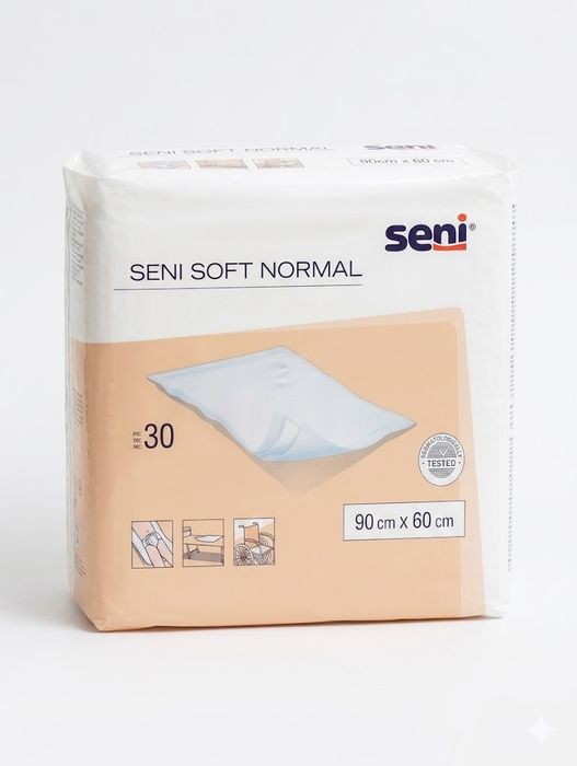 Гігієнічні пелюшки Seni Soft Normal (90 x 60 см) — 30 шт.