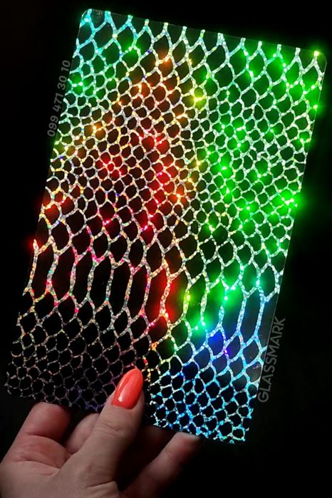 Декоративная 3D пленка/гидрогель, кольорова 3d плівка на iPhone тощо