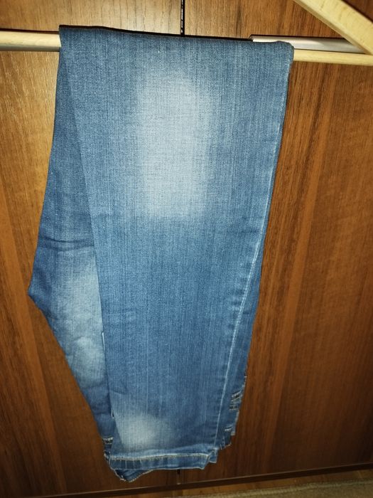 Spodnie damskie jeansy skinny 36 Carry niebieske