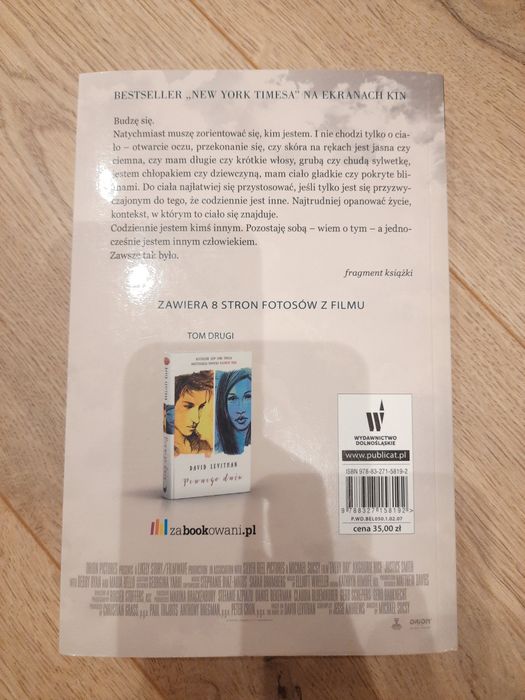 Książka Każdego dnia David Levithan