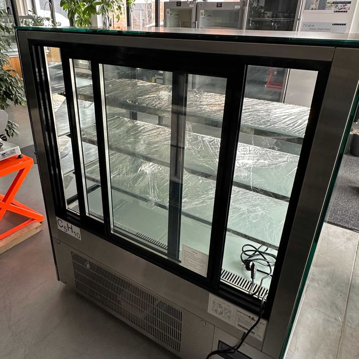 Witryna cukiernicza chłodnicza Tefcold LPD1203F/BLACK