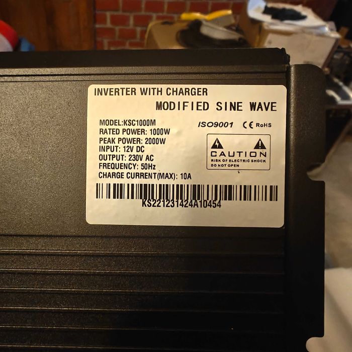 Інвертор 12V 1000W