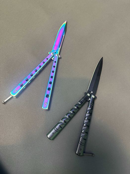 OKAZJA! Noże motylkowe replika CS:GO Black + Fade