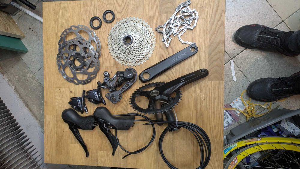 Grupa GRX 1x11 hydrauliczna 600/800