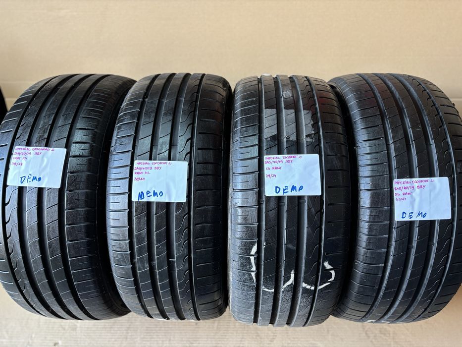 4x 245/40R19 98Y IMPERIAL ECOSPORT 2 opony letnie NOWE  XL RANT