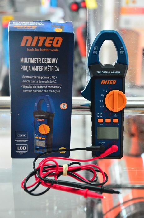 Multimetr miernik cęgowy Niteo 240410-CMP komis Madej Tarnów