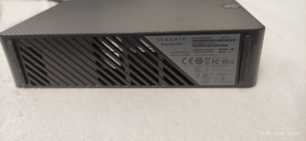 Dysk Seagate 20TB gwarancja