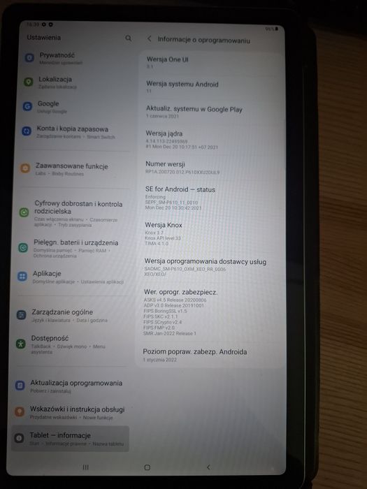Tablet Samsung Galaxy Tab S6 Lite