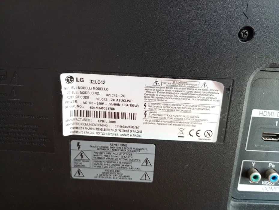 0Telewizor lg 32LC42 (SPRAWNY)