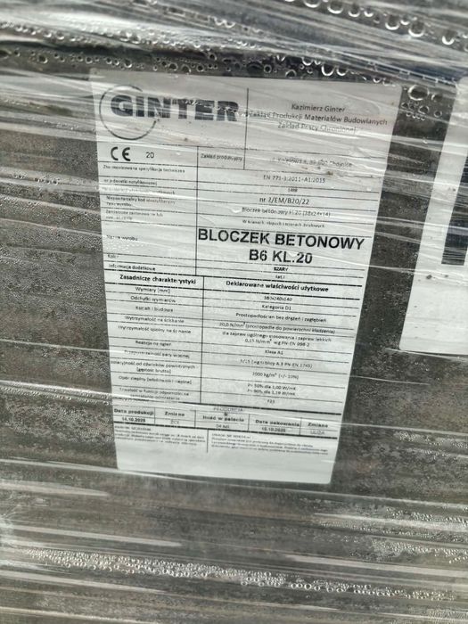 Bloczki  fundamentowe
