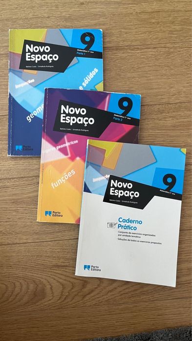 Conjunto Manual caderno atividades 9 ano424185680501166082