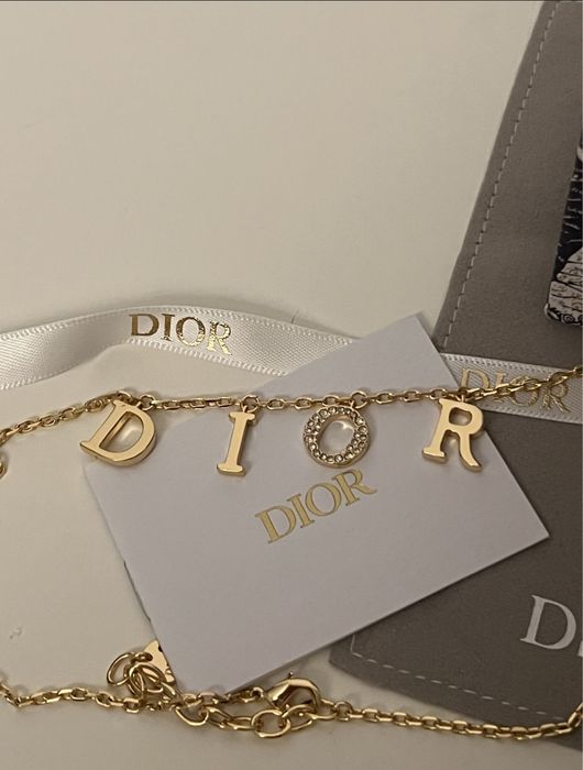 Naszyjnik Dior komplet pudelko prezent