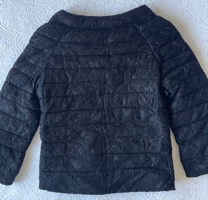 Куртка жіноча демісезонна з мереживом S M