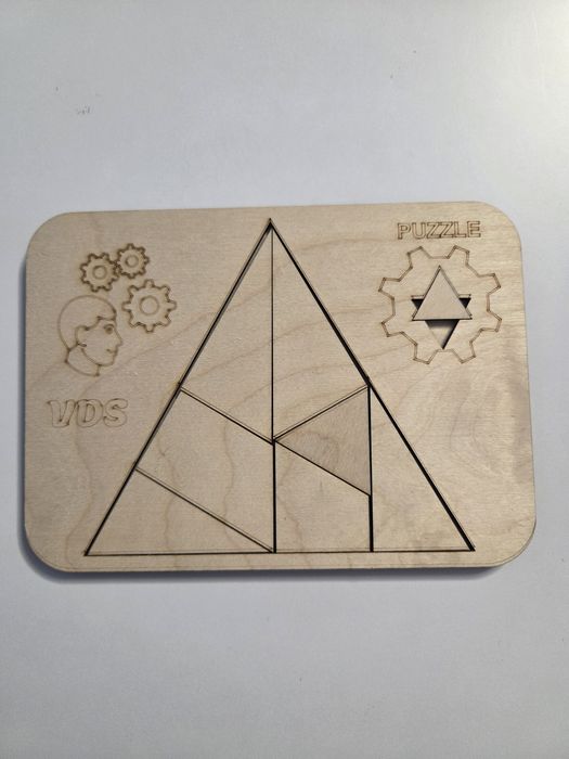 Drewniana łamigłówka