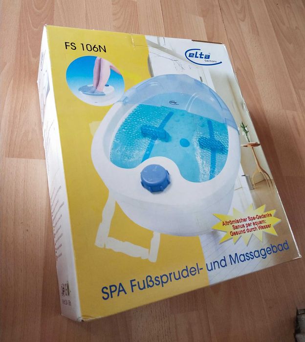 Elektryczny masażer do stóp