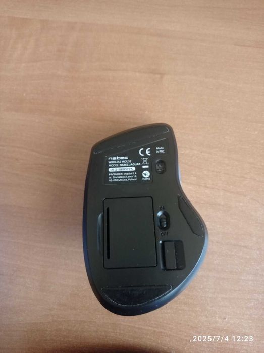 natec jaguar myszka dla gier komputerowych jest bez przewodna