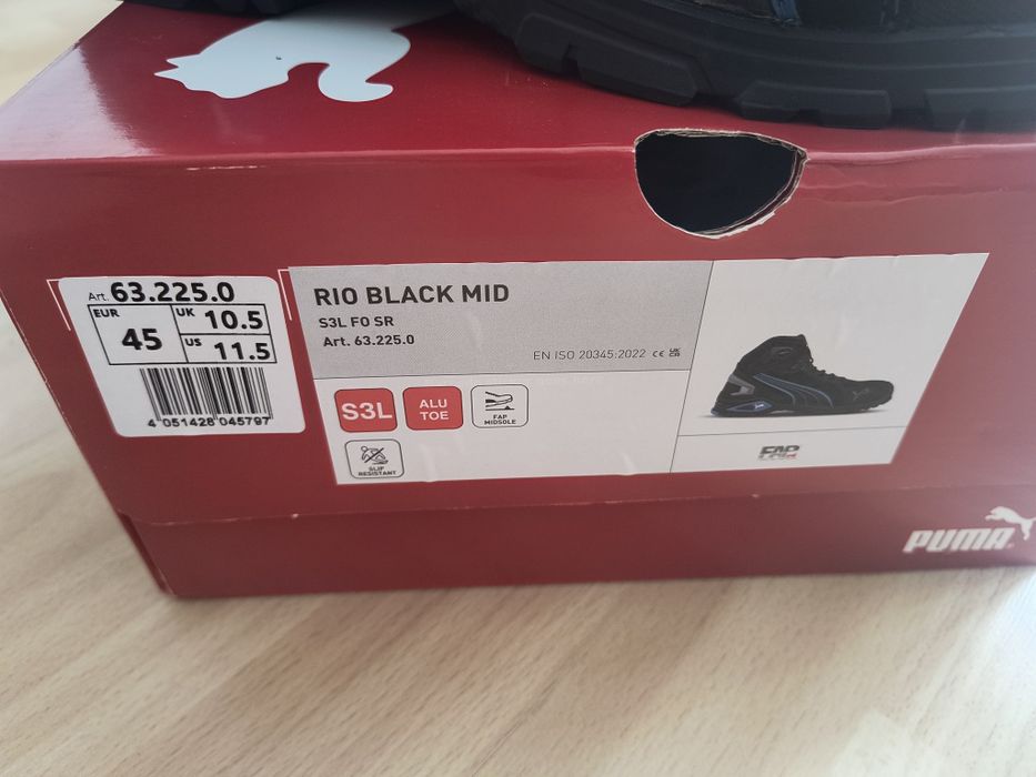 Buty robocze Puma r.45
