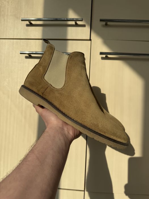 Черевики Zara замша р.42(27см)