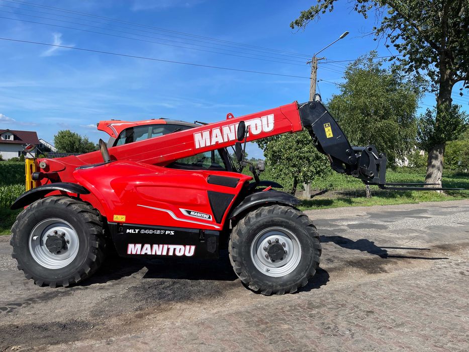 Ładowarka teleskopowa Manitou MLT 840-137 PS 2014 ROK Klimatyzacja Idealny stan 8 Metrów 4 Tony Tylko 4600 MTG Piękna Gotowa do pracy Zadbana!