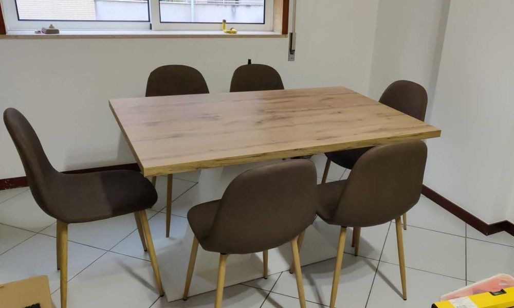 Mesa jantar 6 lugares