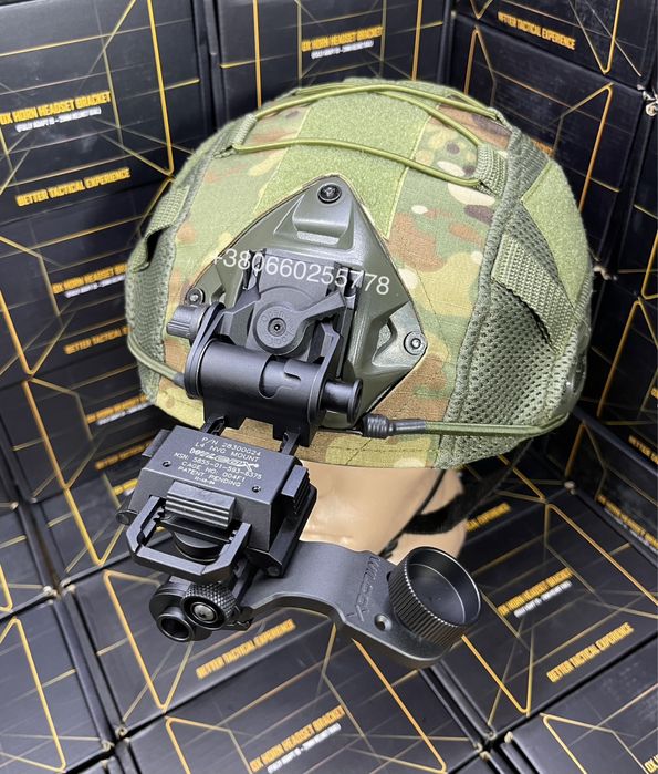 Крепление кронштейн для ПНВ ПНБ Wilcox L4 G24 + J-arm метал