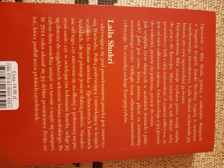 Książka" Byłam służącą w Arabskich Pałacach"