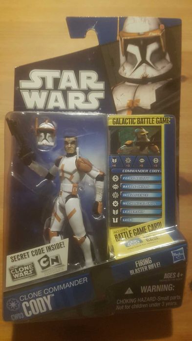 Star Wars Clone Wars 3.75 (10cm) - COMMANDER CODY CW03 (Hasbro 2009)